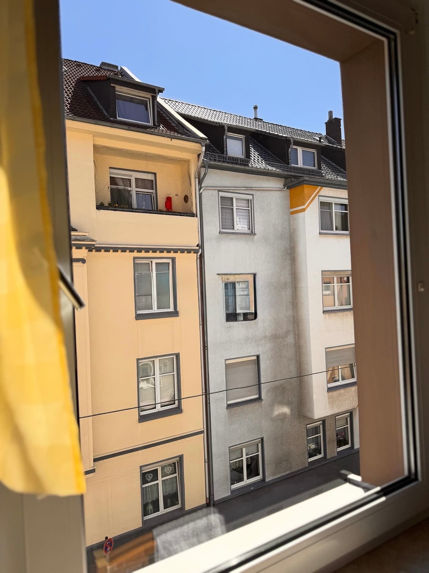 Wohnungsfenster – klare Sicht – nachher
